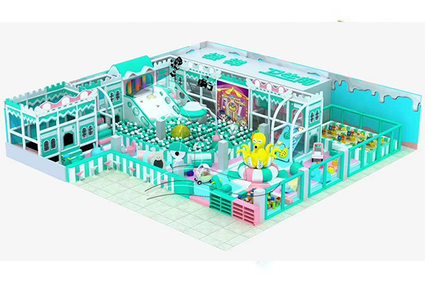 CAD design for indoor playground