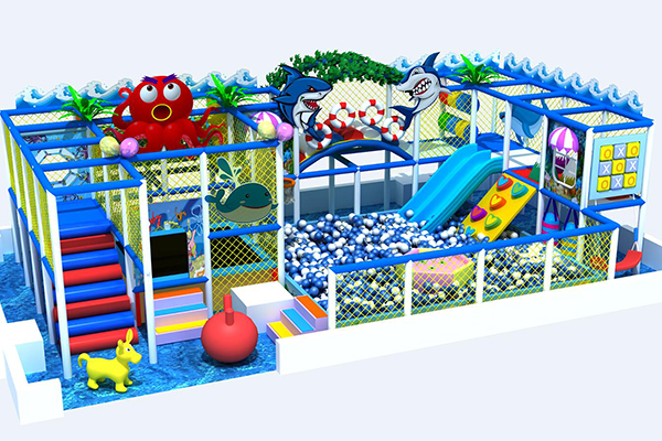ocean theme 8x5m indoor play centre for sale